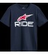 TEE SS CSF RIDE 4.0 NAVY/WHITE