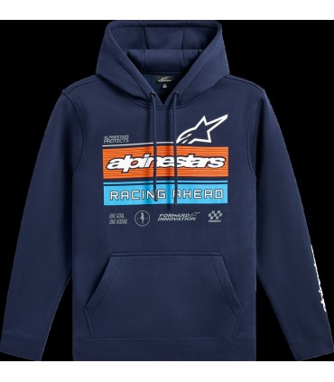 HOODIE HARKEN NAVY 2XL