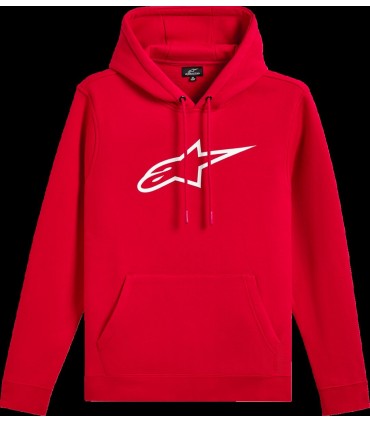 HOODIE AGELESS V3 RED/WHITE S