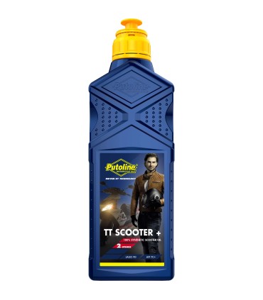 1L Huile moteur 2 Tps Synthétique Putoline TT Scooter +