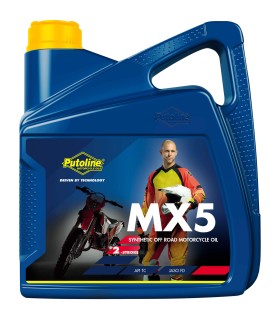 4L Huile moteur 2 Tps Putoline MX 5