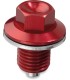 DRAIN PLUG MAGNETIC RED
