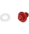 DRAIN PLUG MAGNETIC RED