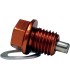 DRAIN PLUG MAGNETIC ORNG