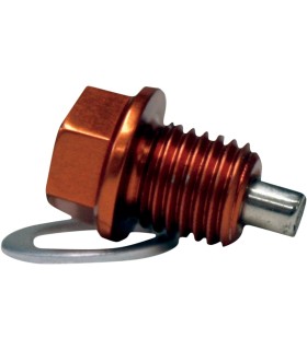DRAIN PLUG MAGNETIC ORNG