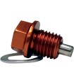 DRAIN PLUG MAGNETIC ORNG