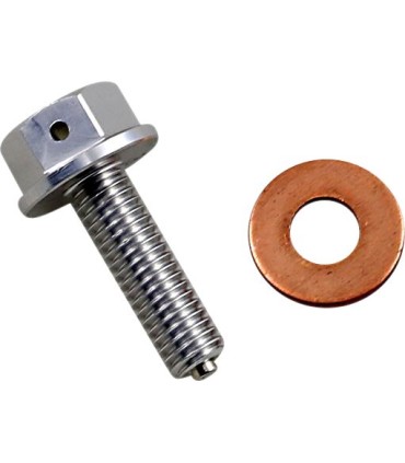 DRAIN PLUG MAGNETIC SLVR