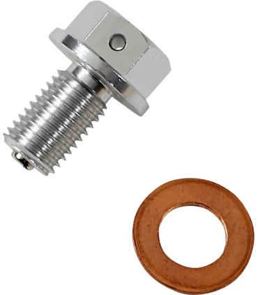 DRAIN PLUG MAGNETIC SLVR