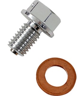 DRAIN PLUG MAGNETIC SLVR