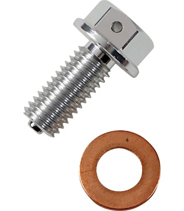 DRAIN PLUG MAGNETIC SLVR