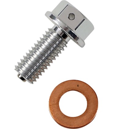DRAIN PLUG MAGNETIC SLVR