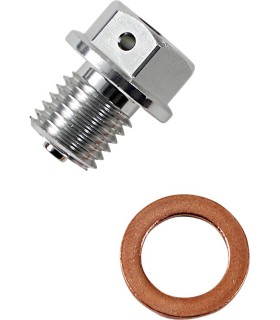DRAIN PLUG MAGNETIC SLVR