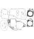 GASKET SET COMP CRF250 09