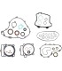 GASKET SET W/OS HUSQ/KTM