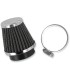 AIR FILTER CHROME END 52MM