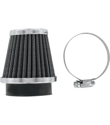 AIR FILTER CHROME END 54MM