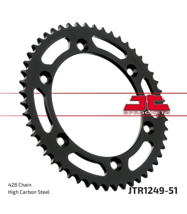 SPROCKET REAR 51T 428