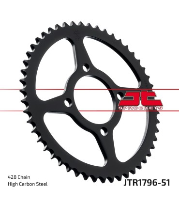 SPROCKET REAR 51T 428