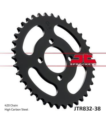 SPROCKET REAR 38T 420