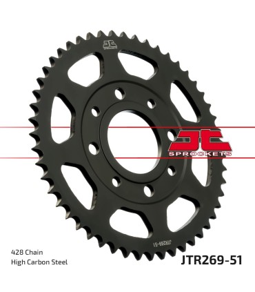 SPROCKET REAR 51T 428
