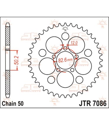 SPROCKET REAR 48T 530 ZINC