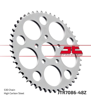 SPROCKET REAR 48T 530 ZINC
