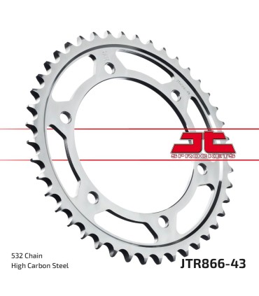 SPROCKET REAR 43T 532