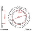 SPROCKET REAR 51T 428