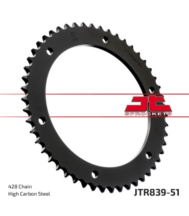 SPROCKET REAR 51T 428