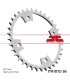 SPROCKET REAR 36T 520