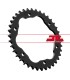SPROCKET REAR 38T 525