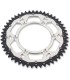 SPROCKET DUAL MSE KAW 52T SILV