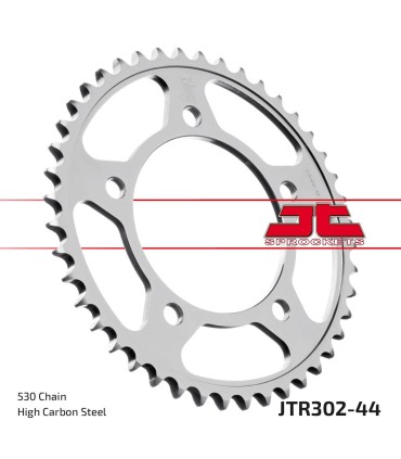SPROCKET REAR 44T 530 BLK