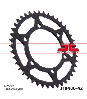 SPROCKET REAR 42T 520 BLK