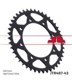 SPROCKET REAR 43T 520 BLK