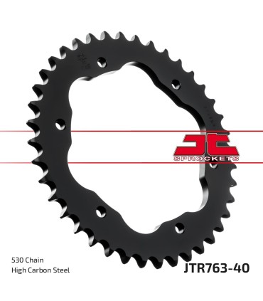 SPROCKET REAR 40T 530 BLK