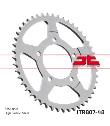 SPROCKET REAR 48T 525 BLK