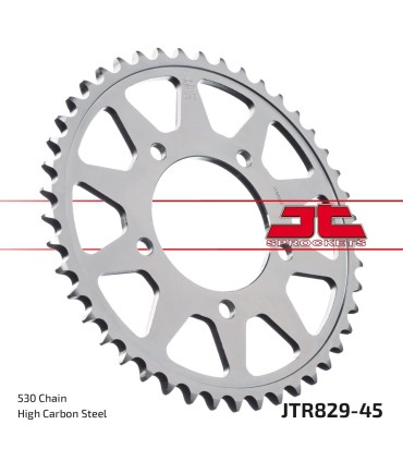 SPROCKET REAR 45T 530 BLK