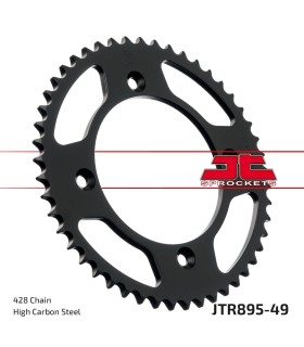 SPROCKET REAR 49T 428 BLK
