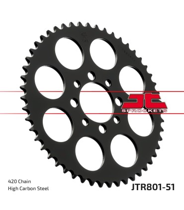 SPROCKET REAR 51T 420