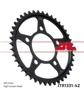 SPROCKET REAR 42T 525 BLK