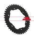 SPROCKET REAR 43T 525