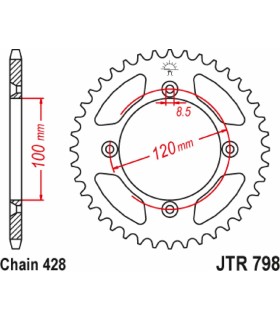 SPROCKET RR YAMAHA 51T