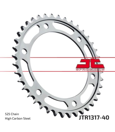 SPROCKET REAR 40T 525