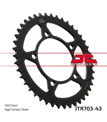 SPROCKET REAR 43T 520