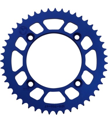 SPROCKET ALU MSE YAM 47T BLUE