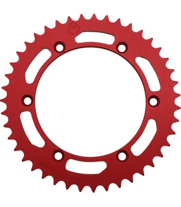 SPROCKET ALU GAS 43T RED