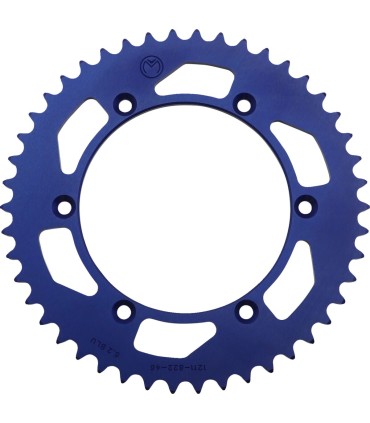 SPROCKET ALU MSE HUS 46T BLUE