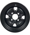 WHEEL STEEL 12X7 4/110 BK