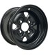 WHEEL STEEL 12X7 4/156 BK